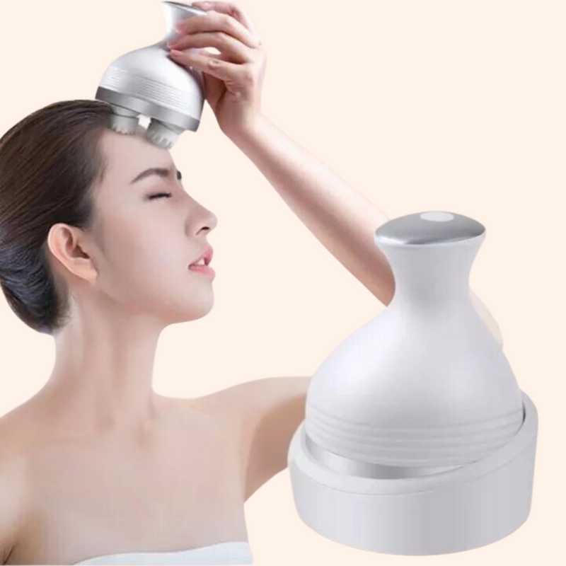 Electric Waterproof Head Massager