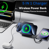 5 in 1 Universal Travel Power Bank - MagSafe